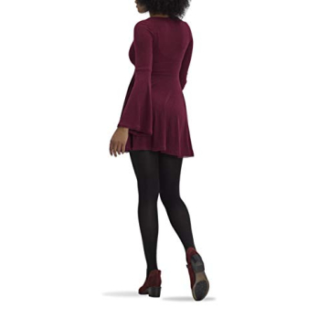 Super Opaque Control-Top Tights for Women - Large Black