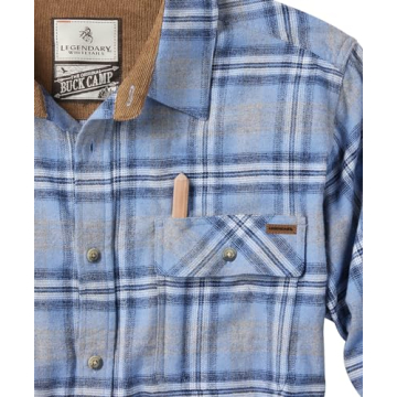 Legendary Whitetails Men's Buck Camp Flannel Shirt
