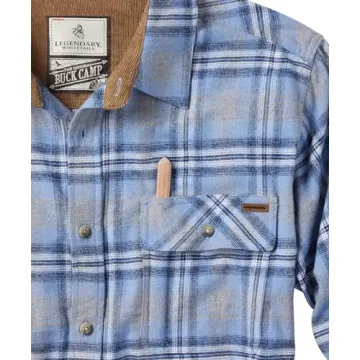 Legendary Whitetails Men's Buck Camp Flannel Shirt