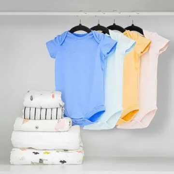 Utopia Home Kids Hangers Velvet (50 Pack) - 11 Inch Durable Baby Hangers for Closet - Perfect Toddler Hangers Non Slip for Everyday Use (Black)