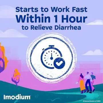 Imodium Multi-Symptom Relief Caplets with Loperamide Hydrochloride & Simethicone, Anti-Diarrheal Medicine for Treatment of Diarrhea, Gas, Bloating, Cramps & Pressure, Easier to Open, 24 ct