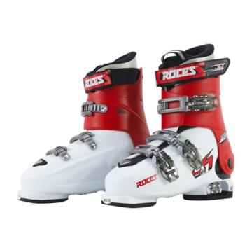 Roces Adjustable Youth Ski Boot - Fit Sizes 22.5-25.5