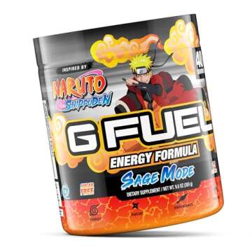 G Fuel Sage Mode Energy Drink Powder, Pre Workout Caffeine Mix for Gaming, Sugar Free Focus Amino, V...