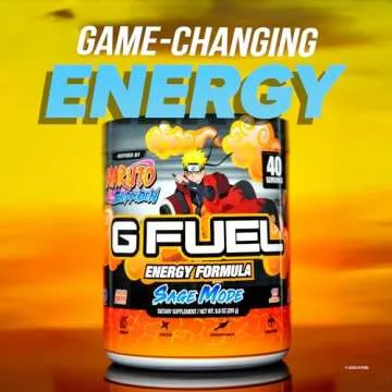 G Fuel Sage Mode Energy Drink Powder, Pre Workout Caffeine Mix for Gaming, Sugar Free Focus Amino, Vitamin + Antioxidants, 9.9oz (Grapefruit + White Peach, 40 Servings)