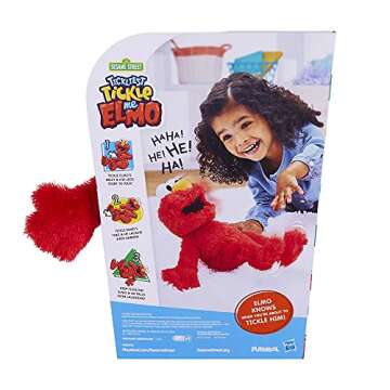Tickliest Tickle Me Elmo Interactive Plush Toy for Kids