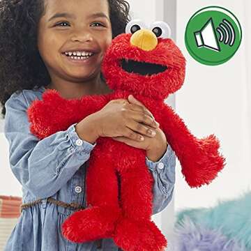 Tickliest Tickle Me Elmo Interactive Plush Toy for Kids