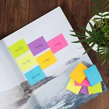 Mr. Pen- Sticky Notes, Bright Neon Colors, 1.5x2 inch, 2160 Sheets, Small Sticky Notes, Colored Sticky Notes, Mini Sticky Notes, Sticky Notes Small, Sticky Notes 1.5 X 2, Bulk Sticky Notes