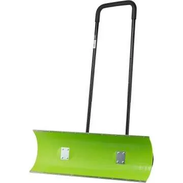 Earthwise Dual-Sided Snow Shovel for Easy Snow Removal