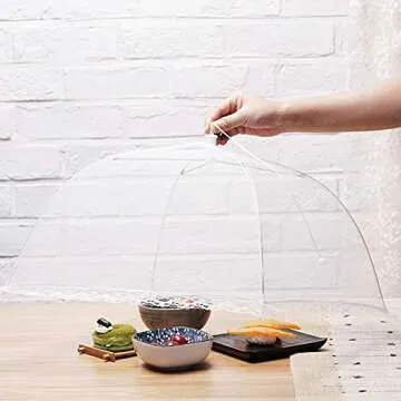 6PCS Large Pop Up Food Covers for Outdoor Parties