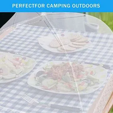 6PCS Large Pop Up Food Covers for Outdoor Parties