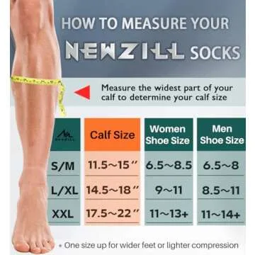 Buy NEWZILL Compression Socks for Circulation and Comfort