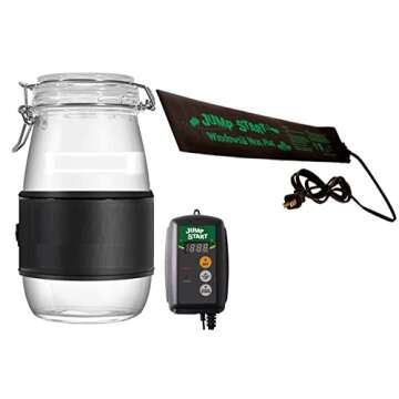 Hydrofarm Jump Start MTPRTC Hydroponic Seedling Heat Mat Digital Thermostat Controller for Hydrofarm Heat Mats
