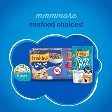 Purina Friskies Dry Cat Food with Seafood Flavor 22 lb