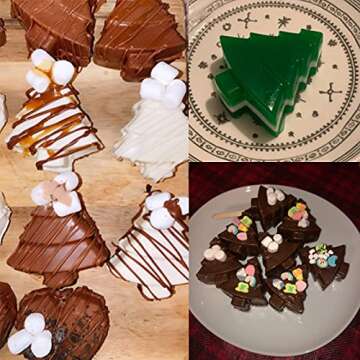 Christmas Tree Silicone Mold for Baking Fun