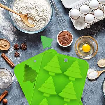 Christmas Tree Silicone Mold for Baking Fun