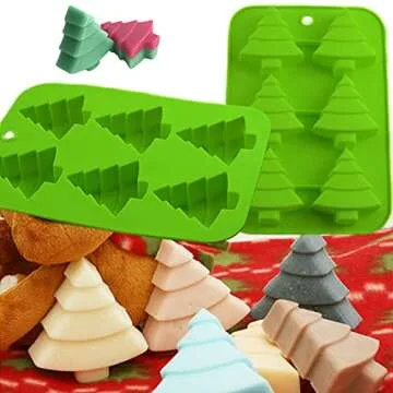 Christmas Tree Silicone Mold for Baking Fun