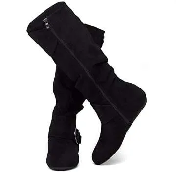Shoe Land Bettyy Women's Knee High Boots Comfort & Style