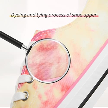 ZGR Women’s Colorful Print Sneakers Comfortable Stylish Canvas Shoes