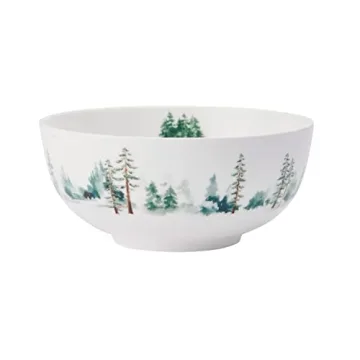 Mikasa Lightweight Chip Resistant Watercolor Dinnerware Set