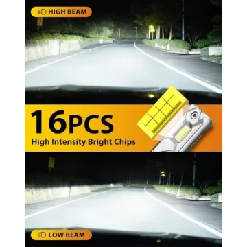 2025 FAHREN H11/H9/H8 9005 LED Bulbs - Ultra Bright Combo