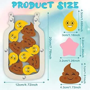 Qunclay Reward Chart for Kids, Behavior Reward Jar and Chore Chart for Toddlers Boys Girls Good Beha...