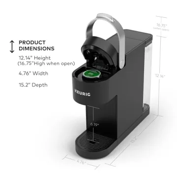 Keurig K-Slim Single Serve Coffee Maker: Compact & Efficient