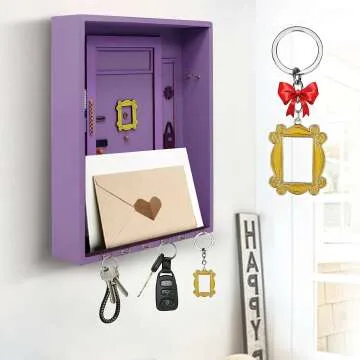 Friends Key Holder & Monica's Door Keychain | Cute Decorative