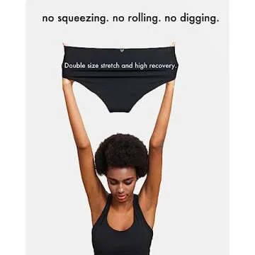 Leakproof Seamless Bikini Period Underwear for Women