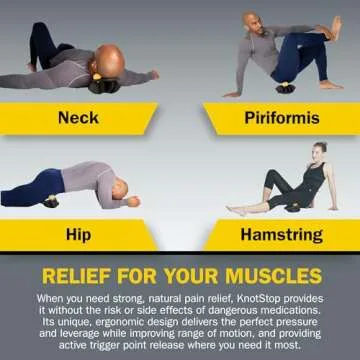 Rolflex KnotStop - The Neck Relief Tool for Knots and Trigger Points.