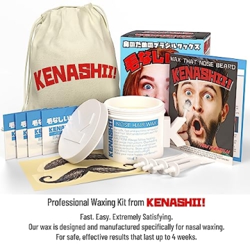 KENASHII Nose Wax Kit for Pain-Free Hair Removal