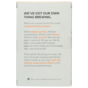 Tazo Organic Baked Cinnamon Apple Tea 20 ct for Cozy Moments