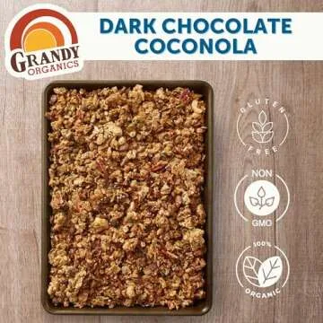 Grandy Organics Dark Chocolate Coconola Granola Pack