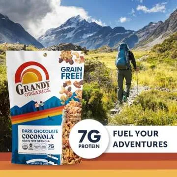 Grandy Organics Dark Chocolate Coconola Granola Pack