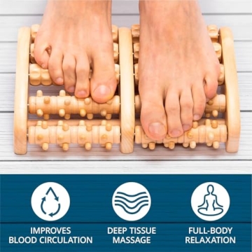 TheraFlow XL Dual Foot Massager for Plantar Fasciitis Relief