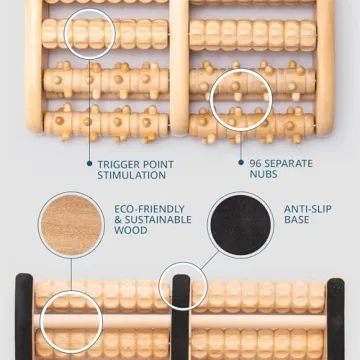 TheraFlow XL Dual Foot Massager for Plantar Fasciitis Relief