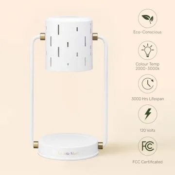 LA JOLIE MUSE Candle Warmer Lamp with Timer and Dimming