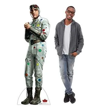 Cardboard People Polka Dot Man Life Size Cardboard Cutout Standup - WB The Suicide Squad (2021 Film)