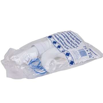 Durable Dearborn PVC P-Trap with Threaded Adapter & J-Bend