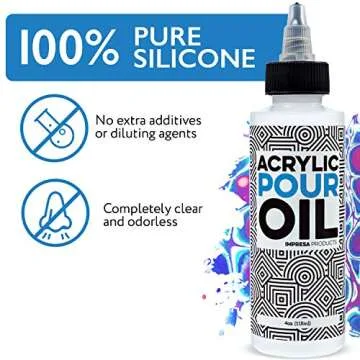 IMPRESA Acrylic Pouring Oil 100% Silicone - 4 Ounces