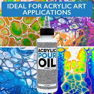 IMPRESA Acrylic Pouring Oil 100% Silicone - 4 Ounces