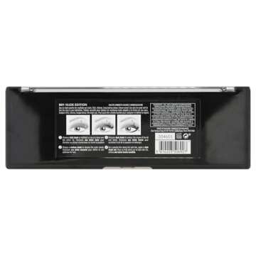 Rimmel London Magnif'Eyes Eyeshadow Palette, 12 Shades, Blendable Formula, Versatile, 001, Nude, 0.5oz