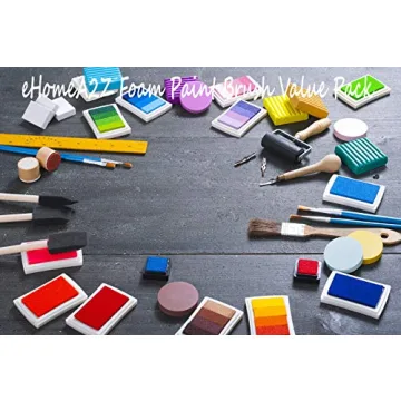 Versatile Foam Paint Brushes Set for Crafts and Painting
