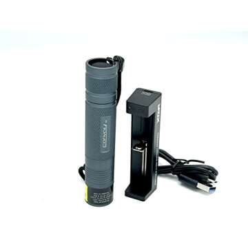 Petoskey Stone Convoy S2 UV Flashlight for Rock Hunting
