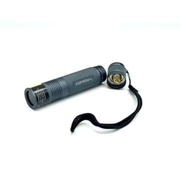 Petoskey Stone Convoy S2 UV Flashlight for Rock Hunting