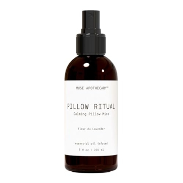 Muse Apothecary Pillow Ritual Mist - Aromatic Calming Pillow Spray Infused with Essential Oils - 8 o...