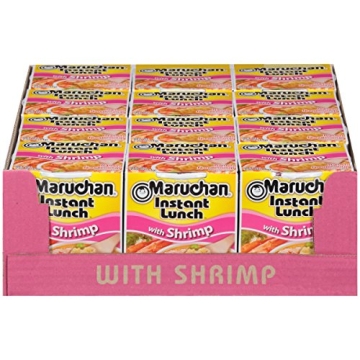 Maruchan Instant Lunch Shrimp Ramen Soup 12 Count