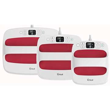 Cricut EasyPress 2 Heat Press Machine (6" x 7"), Ideal for Baby Clothes, Hats, Accessories and More, Precise Temperature Control, Features Insulated Safety Base & Auto-Shut Off, Raspberry