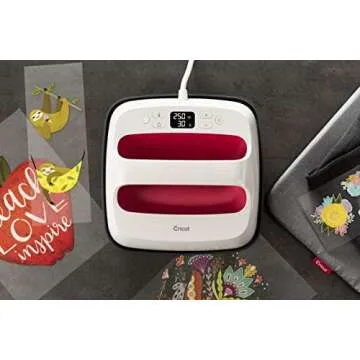 Cricut EasyPress 2 Heat Press Machine (6" x 7"), Ideal for Baby Clothes, Hats, Accessories and More, Precise Temperature Control, Features Insulated Safety Base & Auto-Shut Off, Raspberry