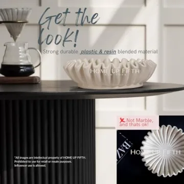 Elegant Nico Fluted Ruffle Bowl for Stylish Home Decor