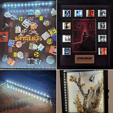 JUNWEN Battery-Powered LED Strip Lights for All Occasions